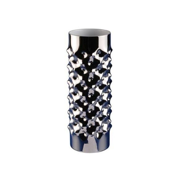 Rosenthal Vibrations Porcelain Vase 12 1/2 inch Platinum - Picture 1 of 2